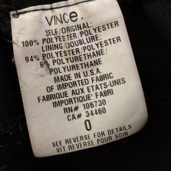 Vince black jogger, size 0 - Picture 8 of 10